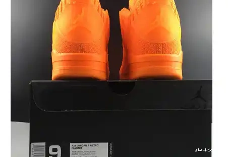 AQ3559-800 FLYKNIT “TOTAL ORANGE” JORDAN AQ3559-800 AIR 4 0408